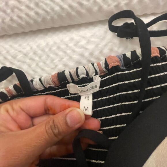 Maurices Women's Striped Casual Button Down Maxi Dress Size M - Picture 7 of 10